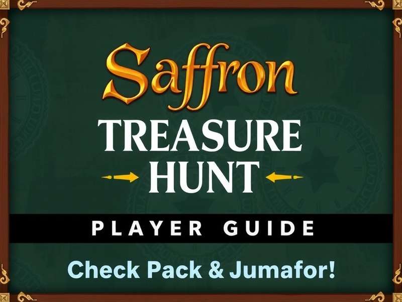 Expert strategies for Saffron Treasure Hunt Saffron Treasure Hunt Player Guide