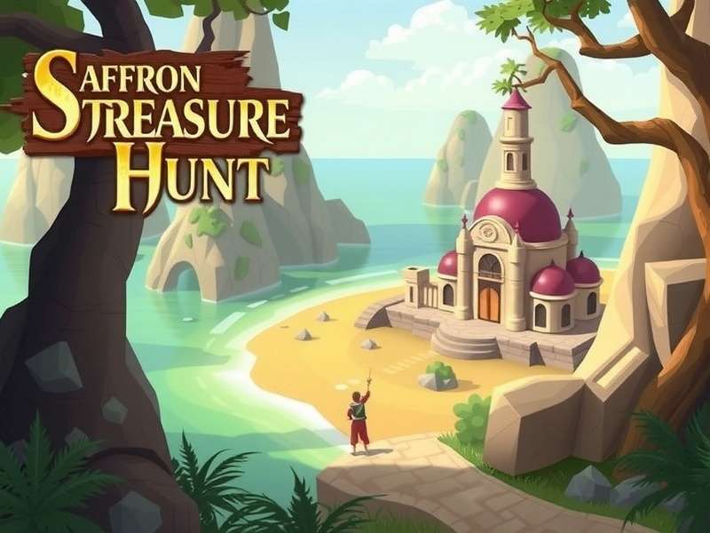 Explore India's cultural wonders in Saffron Treasure Hunt Saffron Treasure Hunt Gameplay Screenshot